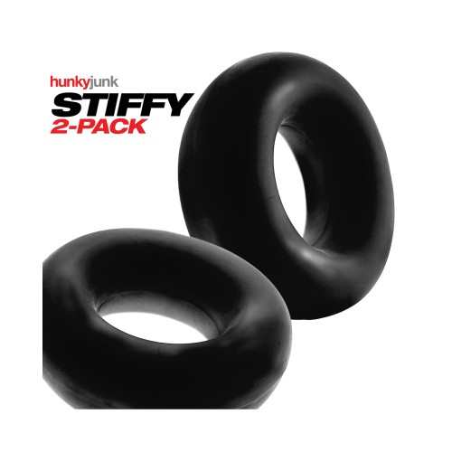 Pack de 2 Cockrings Hunky Junk Stiffy Tar Ice