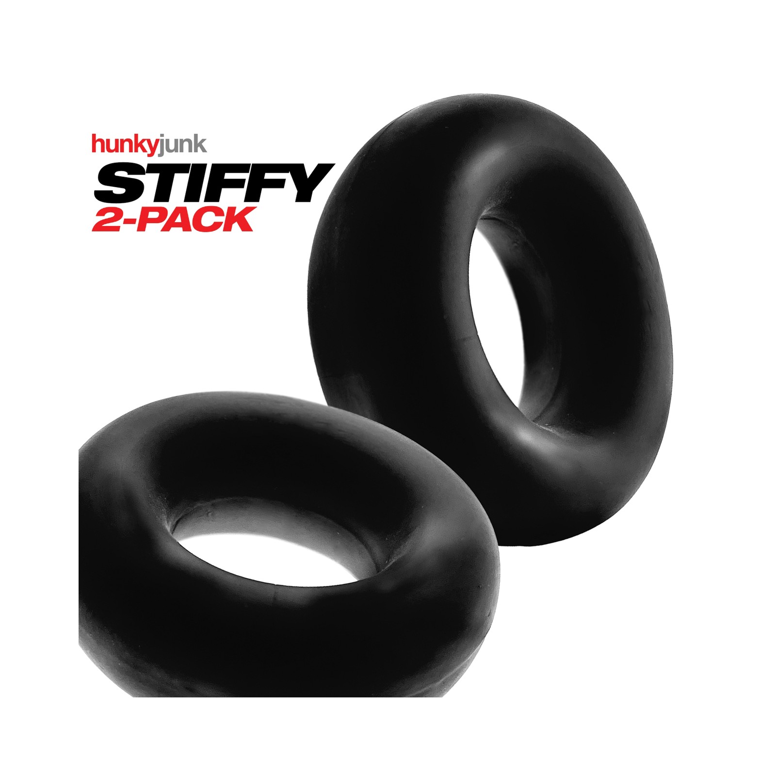 Pack de 2 Cockrings Hunky Junk Stiffy Tar Ice