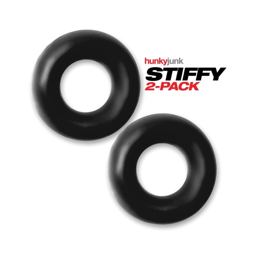 Pack de 2 Cockrings Hunky Junk Stiffy Tar Ice