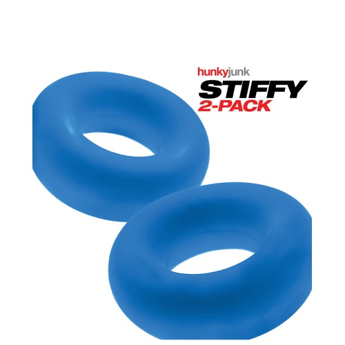 Hunky Junk Stiffy Cockrings 2-Pack - Maximum Pleasure