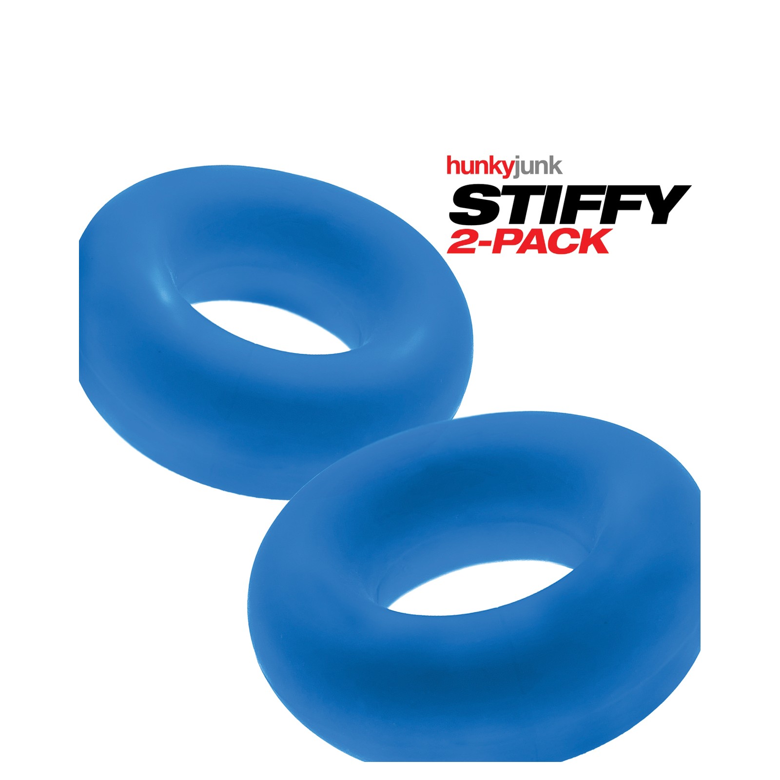 Hunky Junk Stiffy Cockrings 2-Pack - Maximum Pleasure