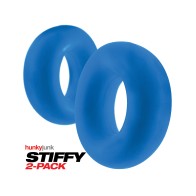 Hunky Junk Stiffy Cockrings 2-Pack - Maximum Pleasure