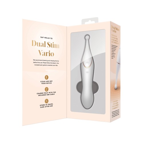 Bodywand Dual Stim Vario - Versátil y Potente