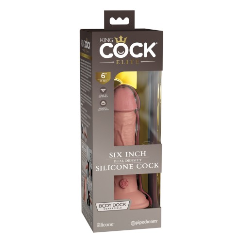 Cock King Cock Elite de Silicona 6 Claro