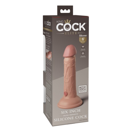 Cock King Cock Elite de Silicona 6 Claro