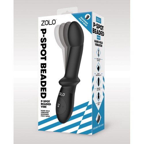 ZOLO P Spot Beaded Vibe - Intense Anal Stimulation