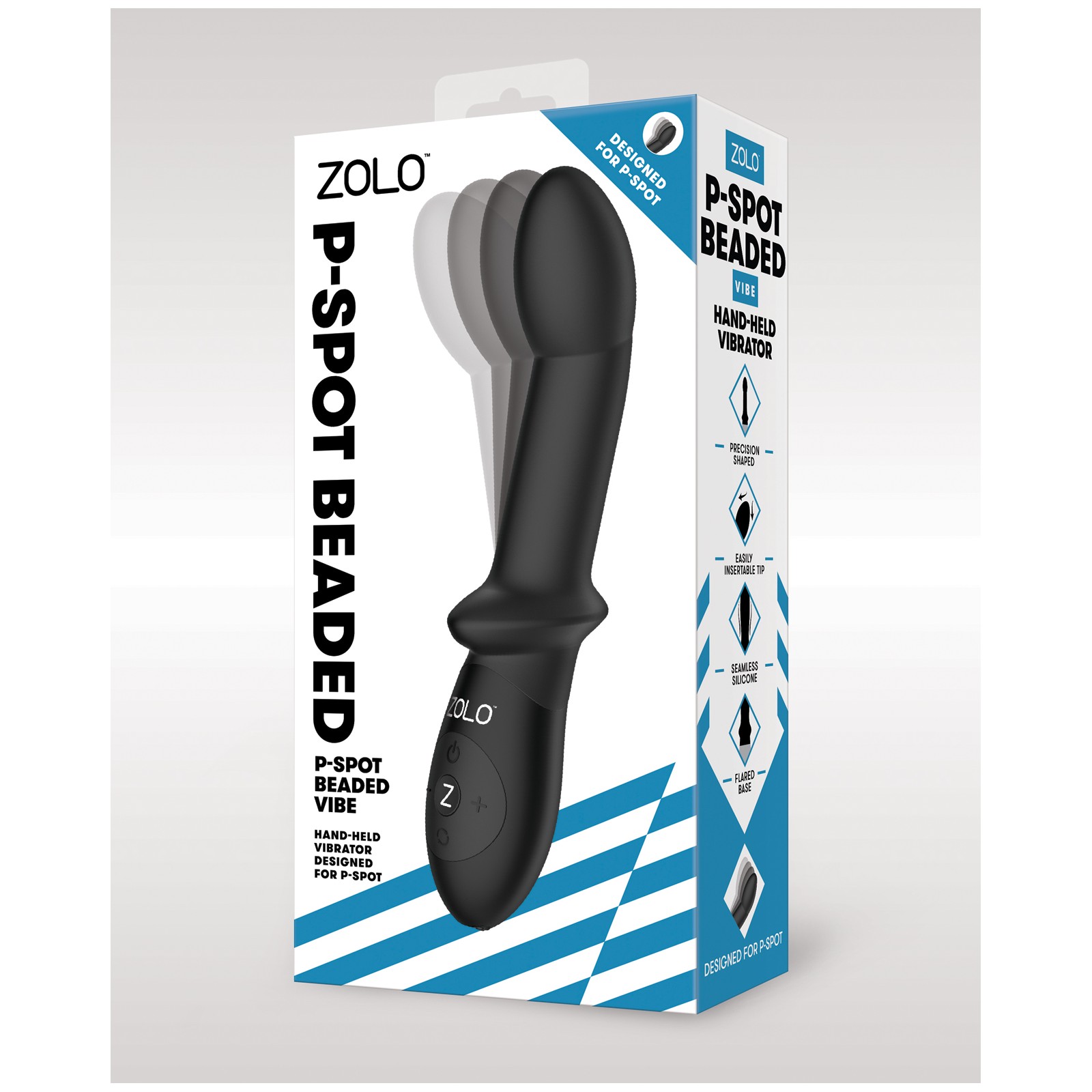 ZOLO P Spot Beaded Vibe - Intense Anal Stimulation