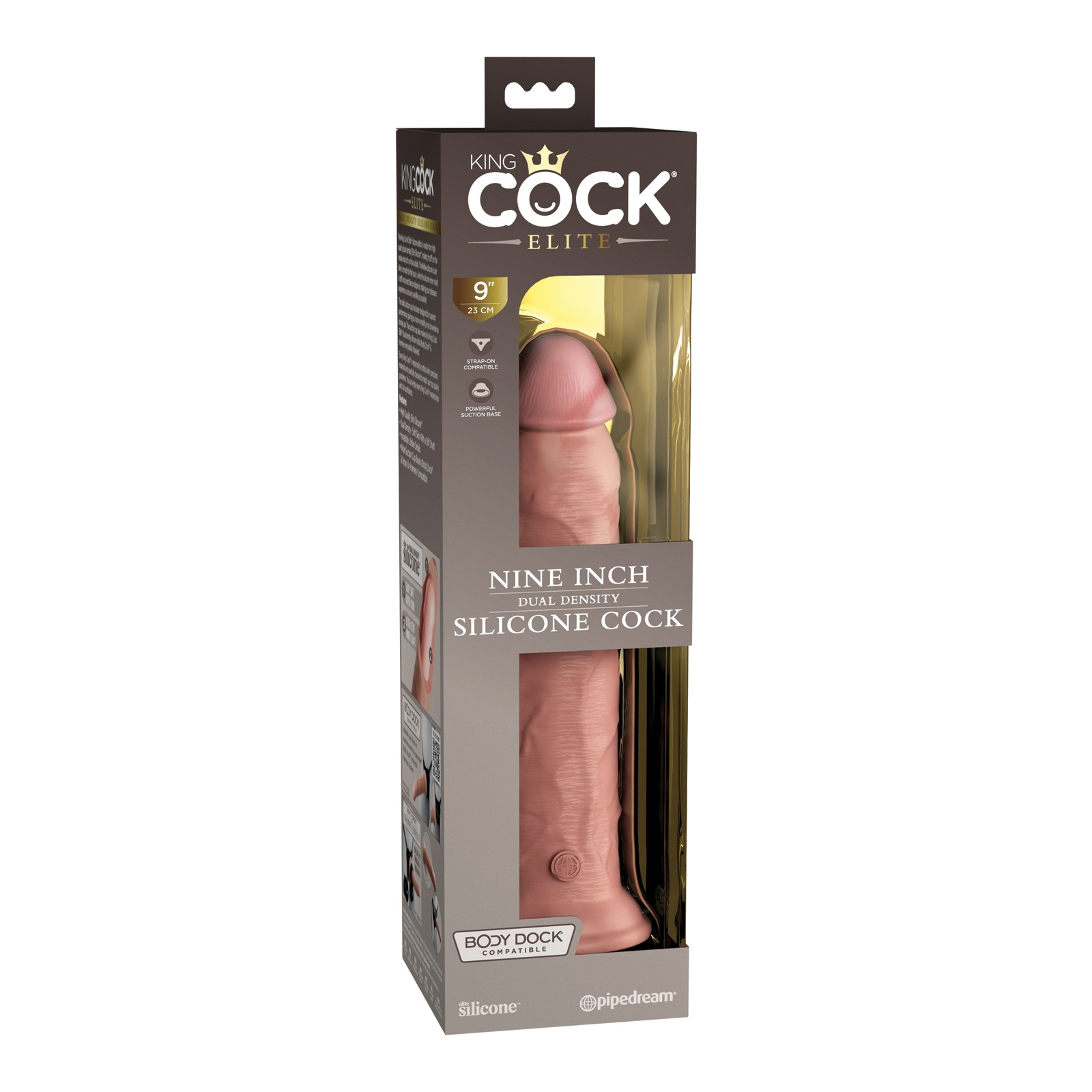 King Cock Elite 9" Silicone Dildo