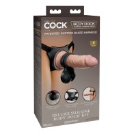 Deluxe Silicone Body Dock Kit for Strap-On Play