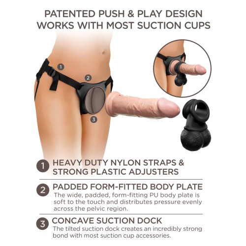 Deluxe Silicone Body Dock Kit for Strap-On Play