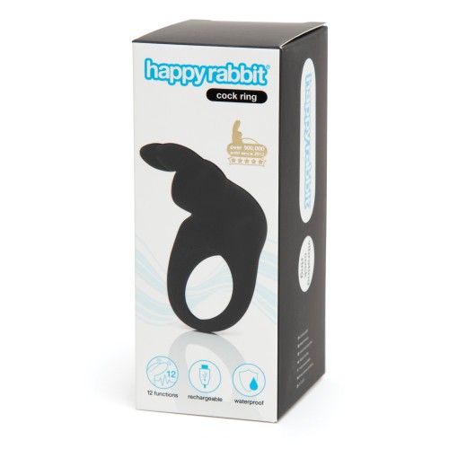 Anillo Vibrador Recargable Happy Rabbit