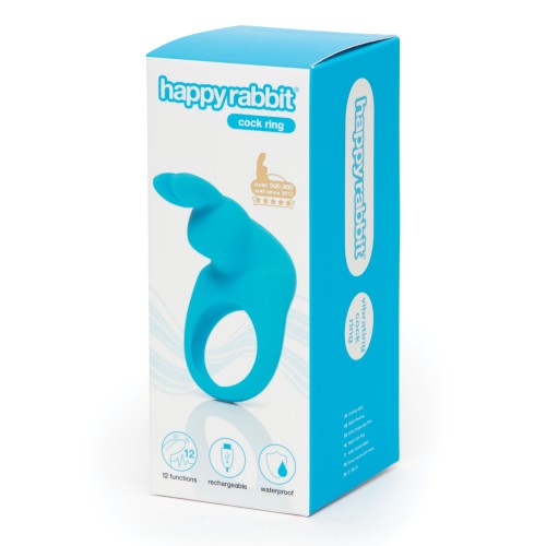 Happy Rabbit Rechargeable Cock Ring - Couples Pleasure