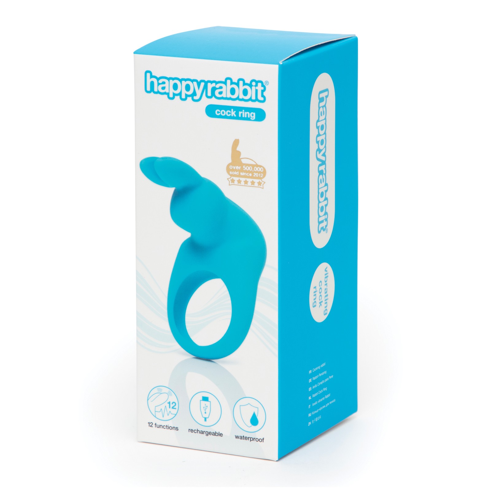 Happy Rabbit Rechargeable Cock Ring - Couples Pleasure