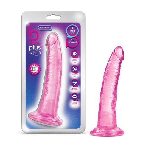 Dildo Blush B Yours Plus de 7 Pulgadas Lust n' Thrust Rosa