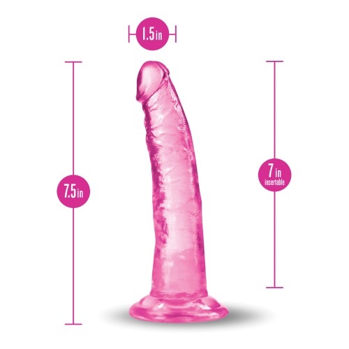 Dildo Blush B Yours Plus de 7 Pulgadas Lust n' Thrust Rosa