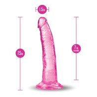 Dildo Blush B Yours Plus de 7 Pulgadas Lust n' Thrust Rosa