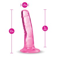 Dildo Duro y Feliz de 5" - Rosa