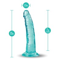 Blush B Yours Plus 7 inch Lust n' Thrust Dildo Teal