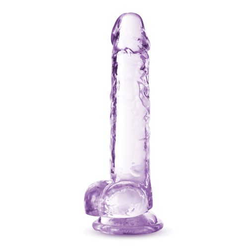 Blush Naturally Yours 7 Inch Crystalline Dildo Amethyst