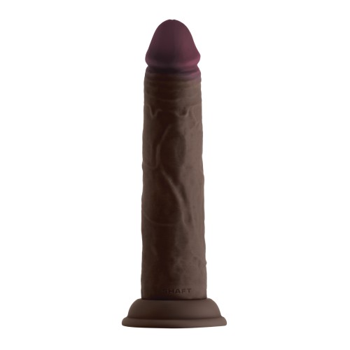 Shaft Model J Flexskin Liquid Silicone Dong Mahogany