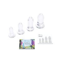 Set de Dilatadores Anales de Vidrio b-Vibe 4 piezas