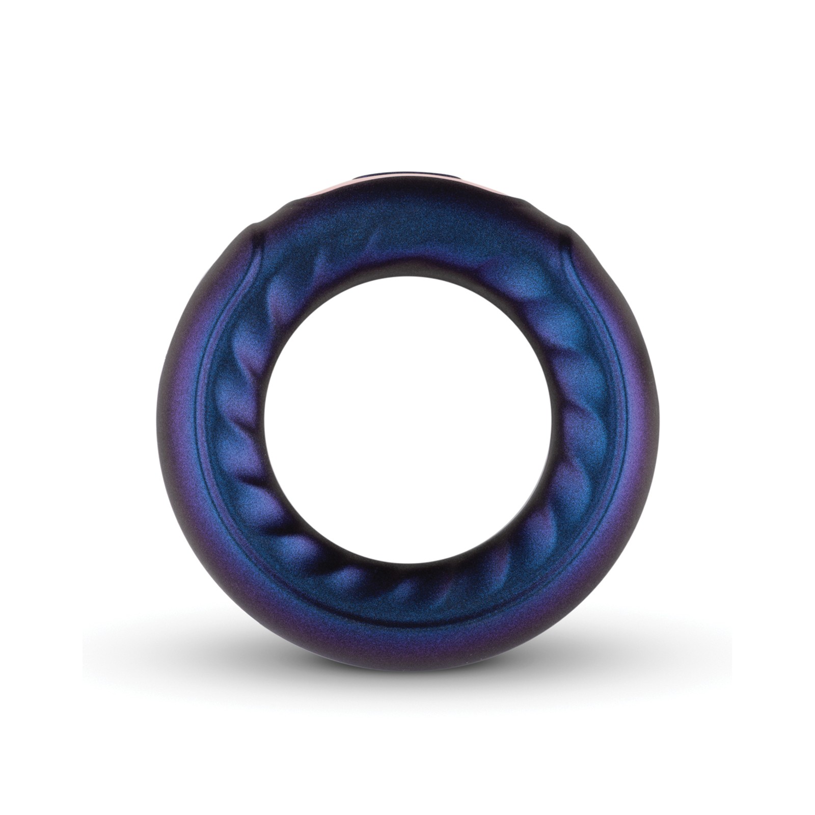 Hueman Saturn Purple Vibrating Cock/Ball Ring - Intense Stimulation