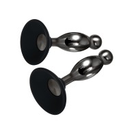 Evolved Joy Sticks 2 Piece Plug Set Black Chrome