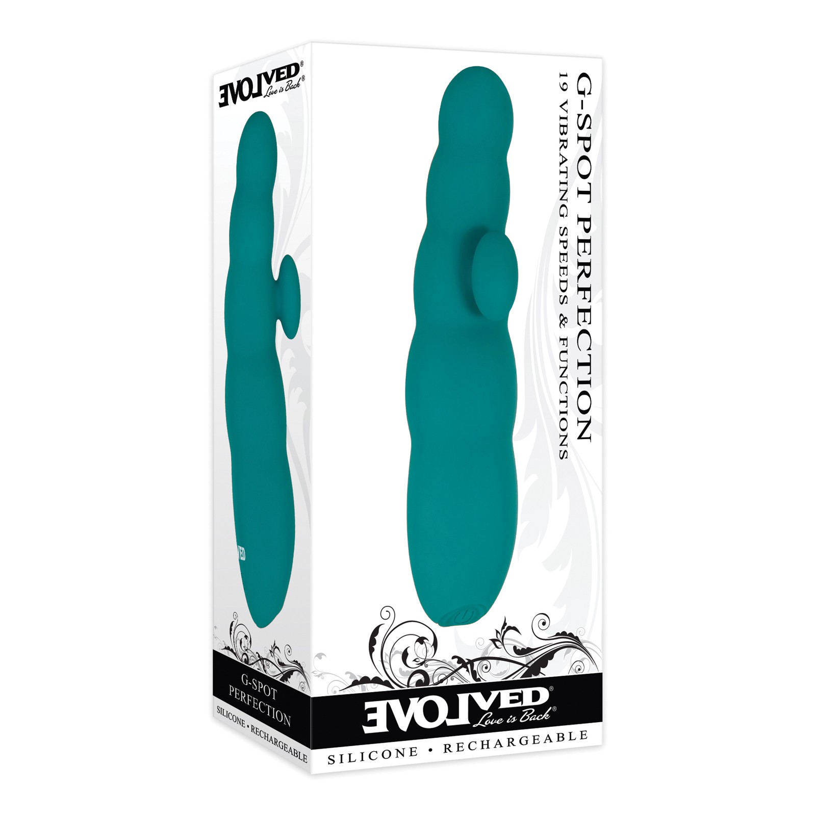 Evolved G Spot Perfection Vibe en Verde Azulado para Placer Intenso