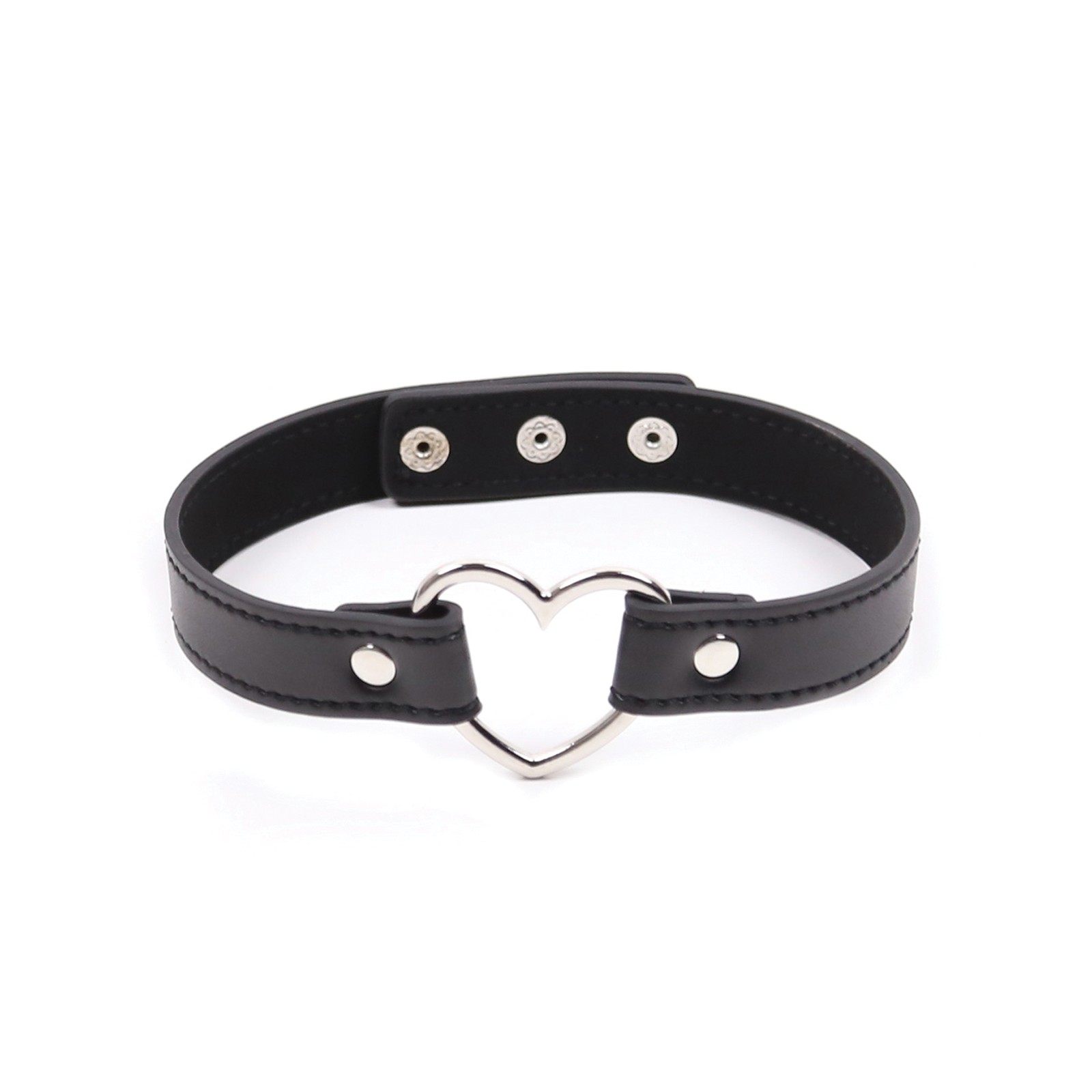 Collar Conector Corazón Plesur PVC para Conjuntos Elegantes