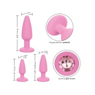 First Time Crystal Anal Play Kit for Beginners - Pink