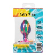 Cheeky Medium Tie Dye Plug - Fun and Pleasure