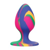 Cheeky Medium Tie Dye Plug - Fun and Pleasure