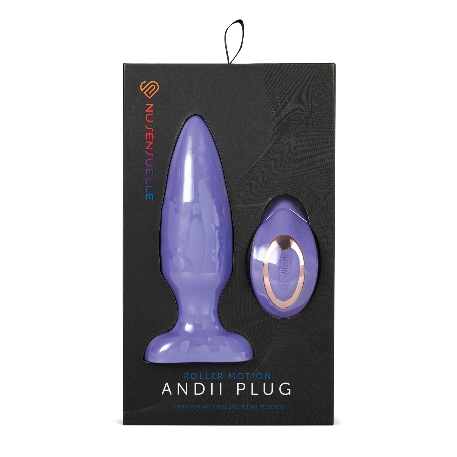 Nu Sensuelle Andii Vertical Roller Motion Butt Plug for Ultimate Pleasure