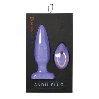 Nu Sensuelle Andii Vertical Roller Motion Butt Plug for Ultimate Pleasure