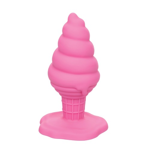 Naughty Bits Ice Cream Cone Butt Plug - Pink