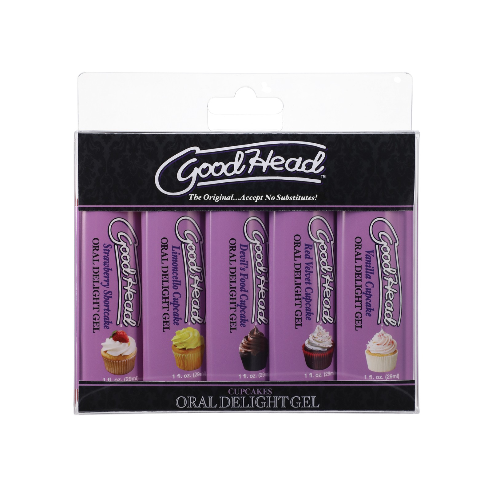 Gel Bucal GoodHead Cupcake Pack de 5