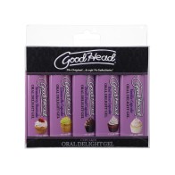 GoodHead Cupcake Oral Delight Gel Pack of 5