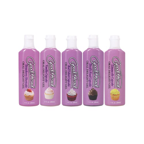 GoodHead Cupcake Oral Delight Gel Pack of 5