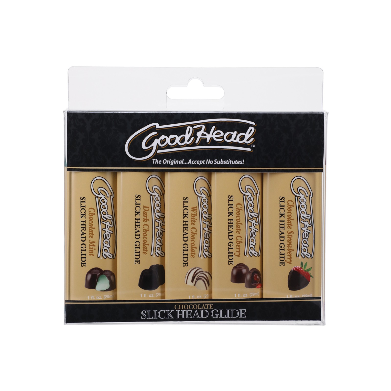 Lubricantes GoodHead Chocolate Slick Set