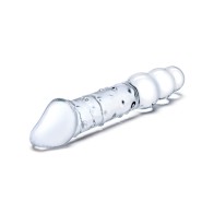 Glas Double Ended Glass Dildo with Anal Beads - Versatile Pleasure