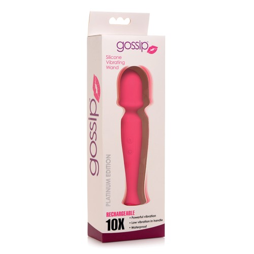 Curve Toys Gossip Vibrating Wand 10x Magenta