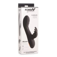 Vibrador Conejo Power Bunnies Cuddles Negro