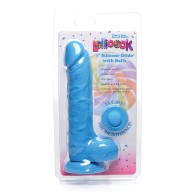 Dildo de Silicona Lollicock de 7 Pulgadas con Testículos