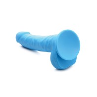 Dildo de Silicona Lollicock de 7 Pulgadas con Testículos