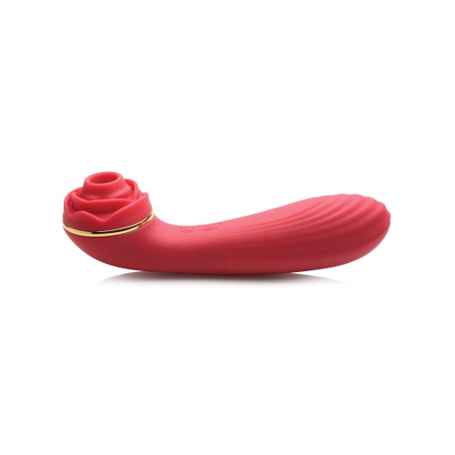 NO ETA Inmi Bloomgasm Passion Petals 10X Suction & Vibrator Red