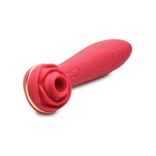 NO ETA Inmi Bloomgasm Passion Petals 10X Suction & Vibrator Red