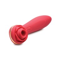 NO ETA Inmi Bloomgasm Passion Petals 10X Suction & Vibrator Red