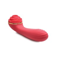 NO ETA Inmi Bloomgasm Passion Petals 10X Suction & Vibrator Red