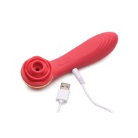 NO ETA Inmi Bloomgasm Passion Petals 10X Suction & Vibrator Red