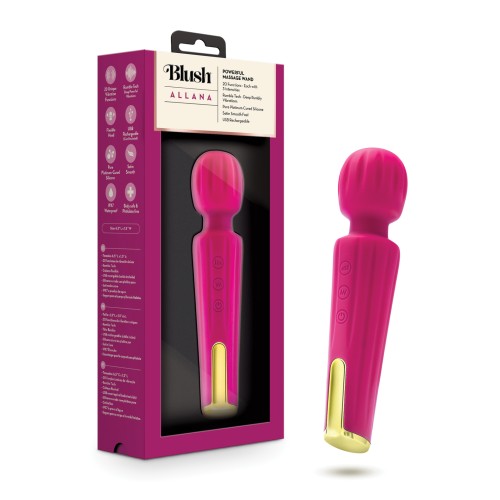 Blush Allana Velvet Wand Vibrator